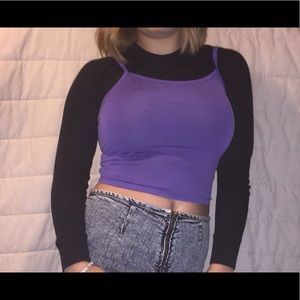 Purple tank top